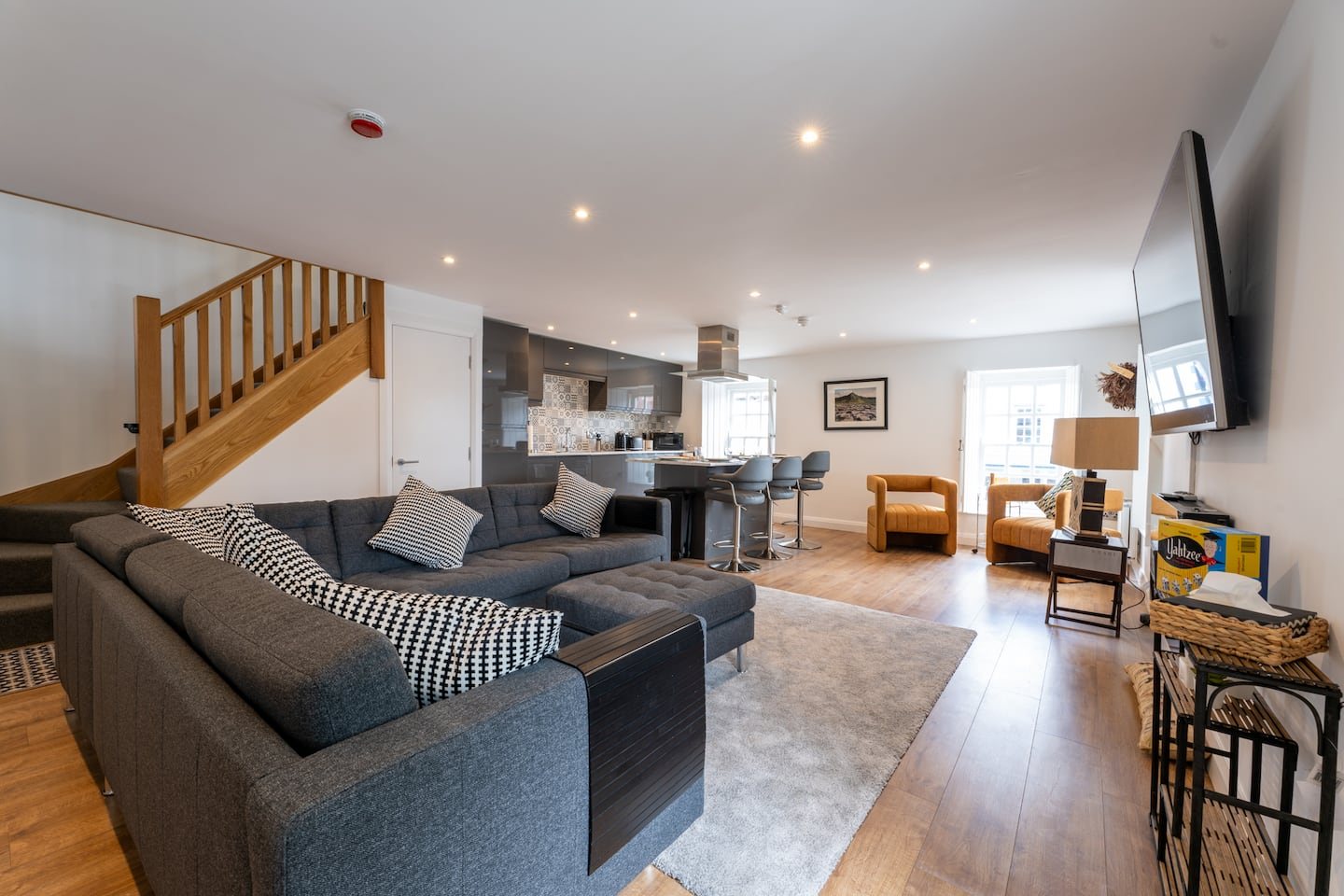 Interior of one of the Market Square Apartments, Bushmills