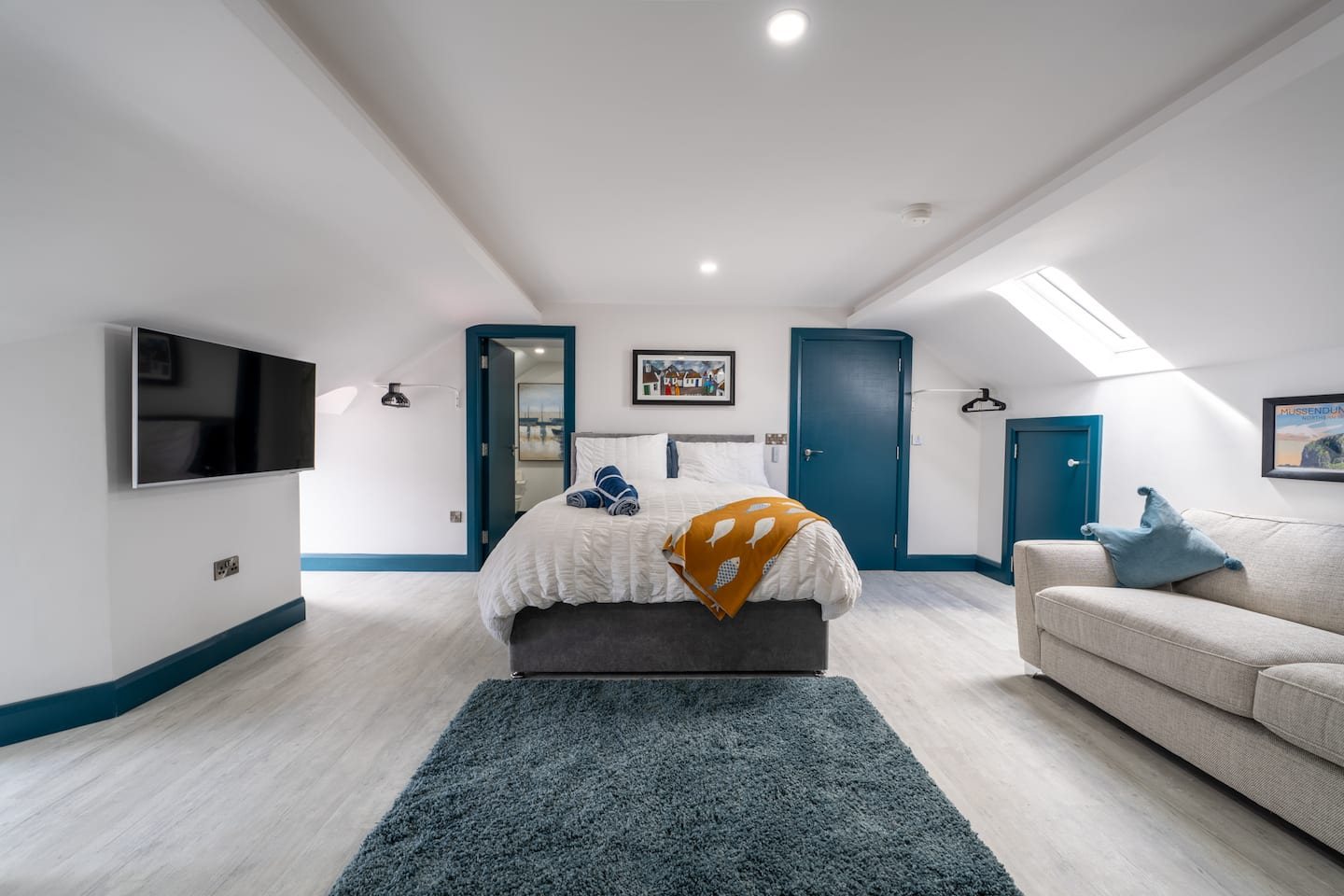 Interior of one of the Market Square Apartments, Bushmills