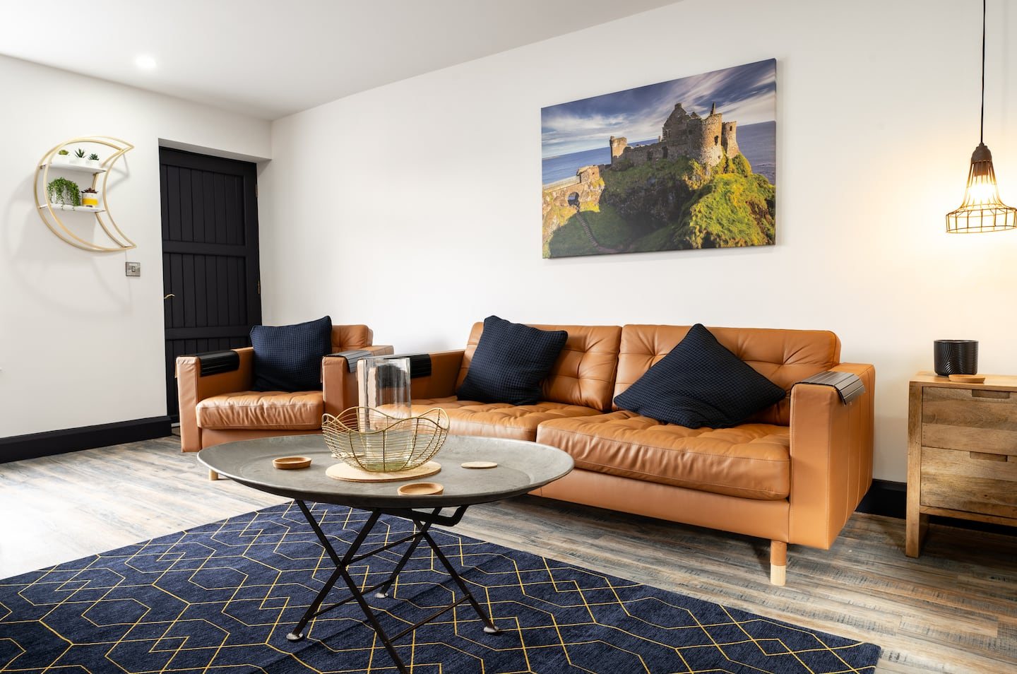 Interior of one of the Market Square Apartments, Bushmills